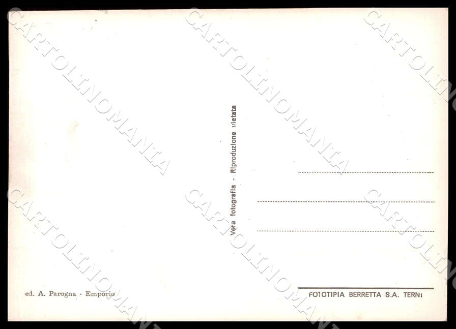 Teramo Pietracamela Pizzo Intermesoli Panorama parziale FG Foto cartolina GM1577 – retro