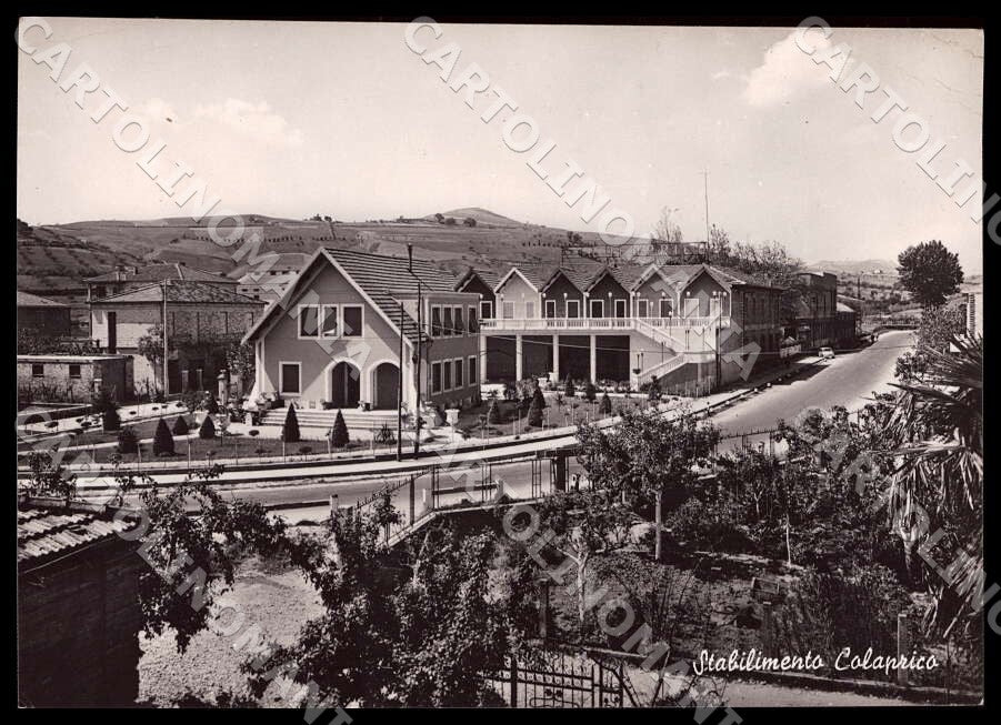 Teramo Pineto Stabilimento Colaprico PIEGHINE FG Foto cartolina GM1581 – fronte