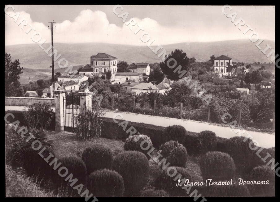 Teramo Sant'Omero Panorama FG Foto cartolina GM1591 – fronte