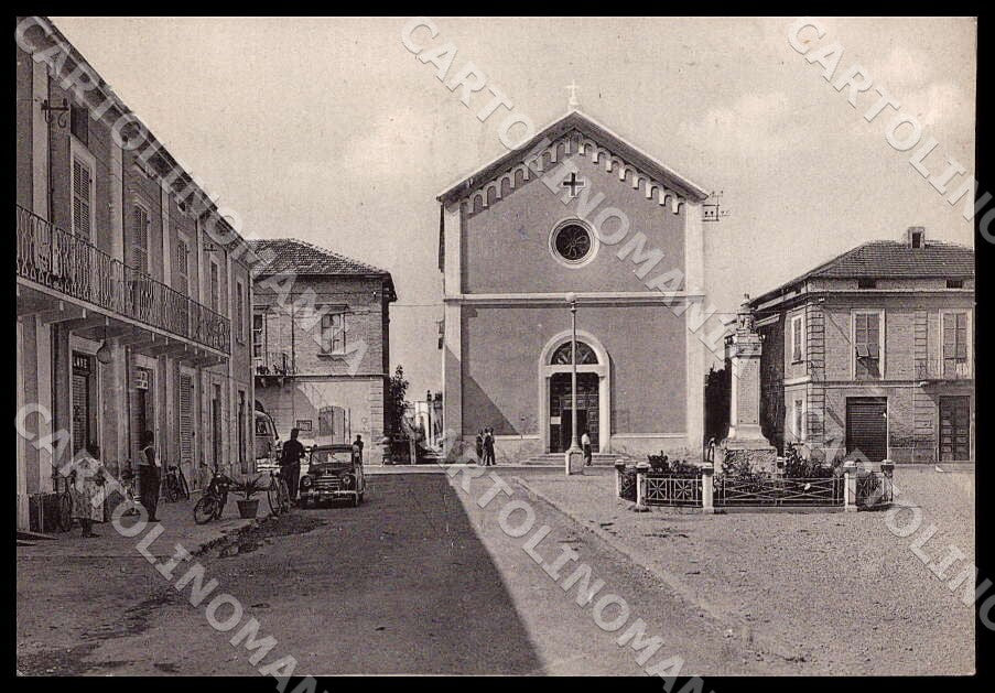 Teramo Tortoreto Chiesa Santa Eufemia Auto Moto FG Foto cartolina GM1594 – fronte