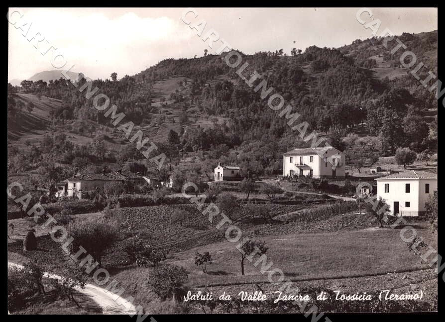 Teramo Tossicia Saluti da Valle Iancra Alterocca FG Foto cartolina GM1598 – fronte