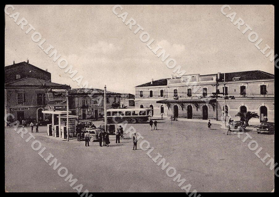 Chieti Città Piazzale Marconi Stazione Autobus Auto FG Foto cartolina GM1608 – fronte