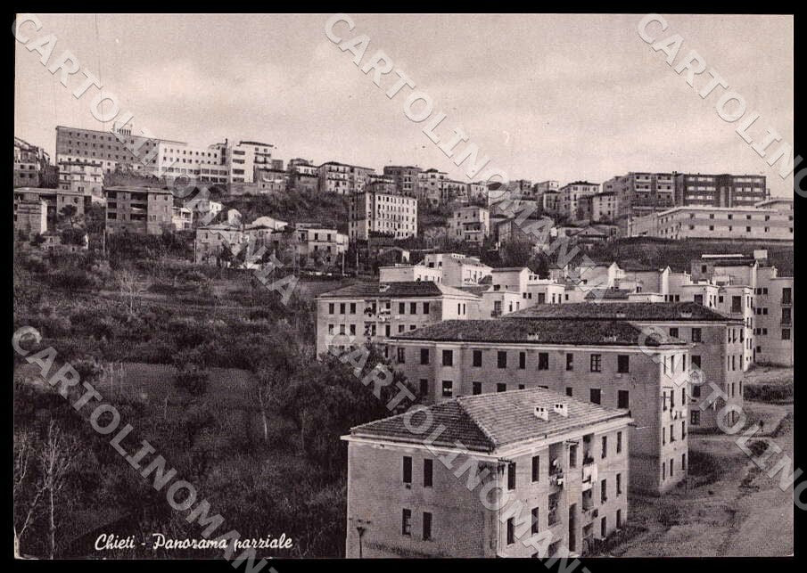 Chieti Città Panorama parziale FG Foto cartolina GM1612 – fronte
