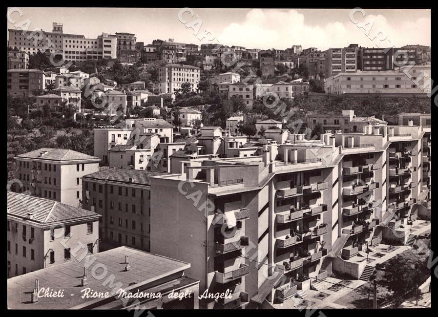 Chieti Città Rione Madonna degli Angeli FG Foto cartolina GM1613 – fronte