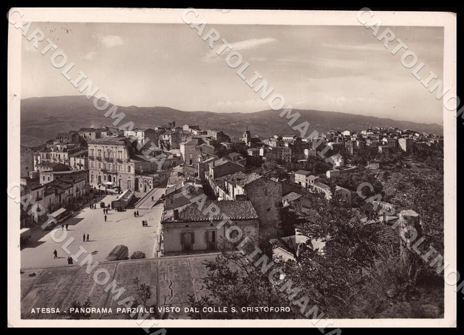 Chieti Atessa Panorama dal Colle San Cristoforo ABRASA FG Foto cartolina GM1622 – fronte