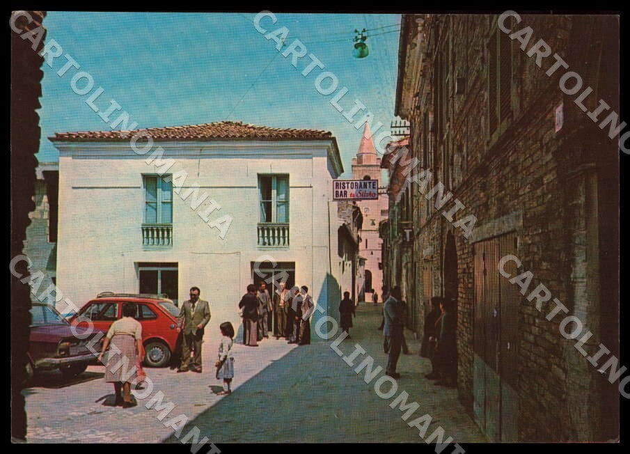 Chieti Bucchianico Corso Pierantoni Auto Bar FG cartolina GM1626 – fronte