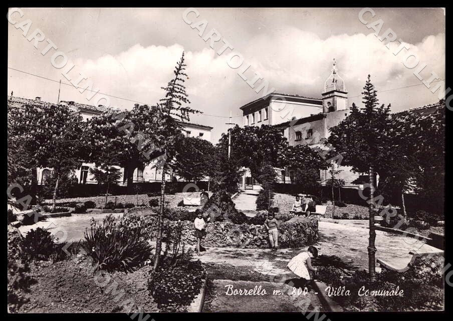 Chieti Borrello Villa Comunale Alterocca FG Foto cartolina GM1627 – fronte