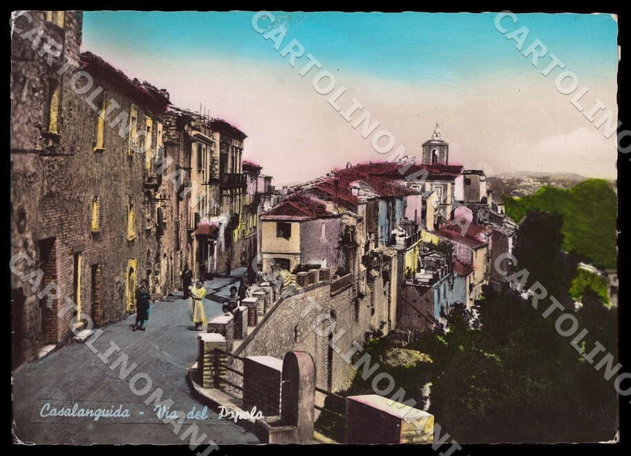 Chieti Casalanguida Via Popolo Alterocca COLLA FG Foto cartolina GM1632 – fronte