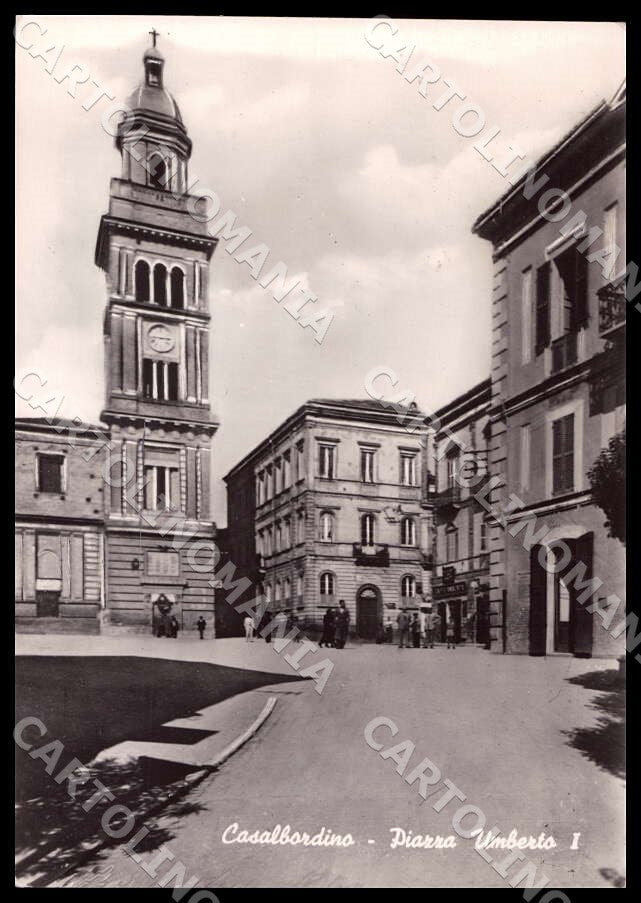 Chieti Casalbordino Piazza Umberto I FG Foto cartolina GM1641 – fronte