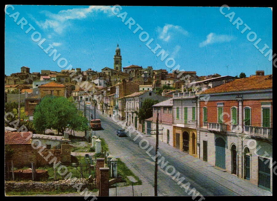 Chieti Casalbordino Via Levante Auto Distributore FG cartolina GM1642 – fronte