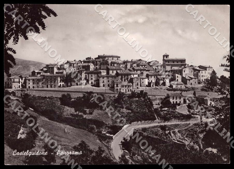 Chieti Castelguidone Panorama FG Foto cartolina GM1643 – fronte