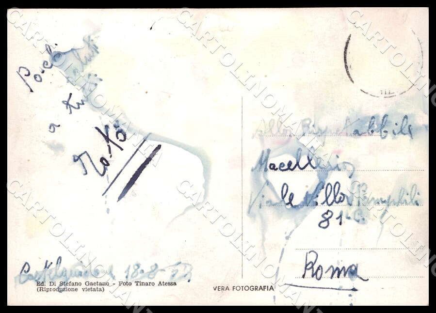 Chieti Castelguidone Panorama FG Foto cartolina GM1643 – retro