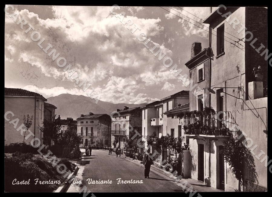 Chieti Castel Frentano Via Variante Frentana FG Foto cartolina GM1652 – fronte