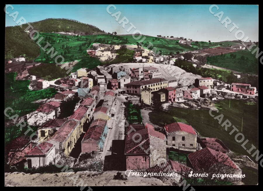 Chieti Fresagrandinaria Scorcio panoramico FG Foto cartolina GM1658 – fronte