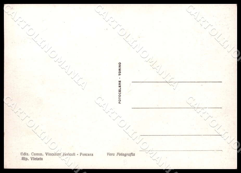 Chieti Guardiagrele Costumi Abruzzo Ritorno Campi Asino FG Foto cartolina GM1664 – retro