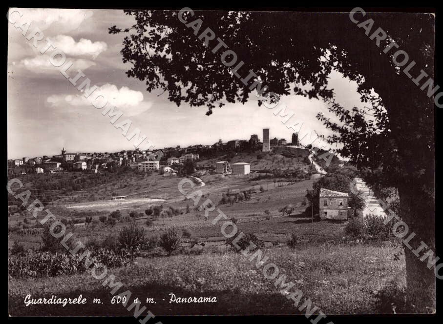 Chieti Guardiagrele Panorama ABRASA FG Foto cartolina GM1668 – fronte
