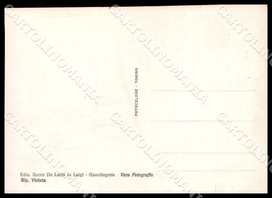 Chieti Guardiagrele Piazza San Francesco Autobus Auto FG Foto cartolina GM1673 – retro