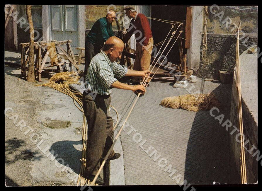 Chieti Guardiagrele cordari Mestieri FG Foto cartolina GM1674 – fronte