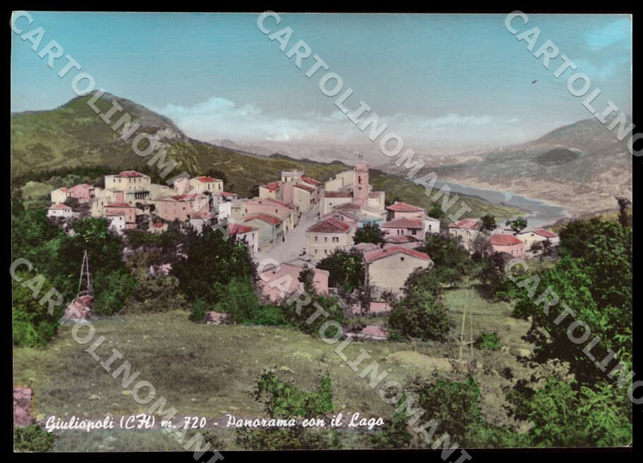 Chieti Giuliopoli Panorama Lago FG Foto cartolina GM1677 – fronte