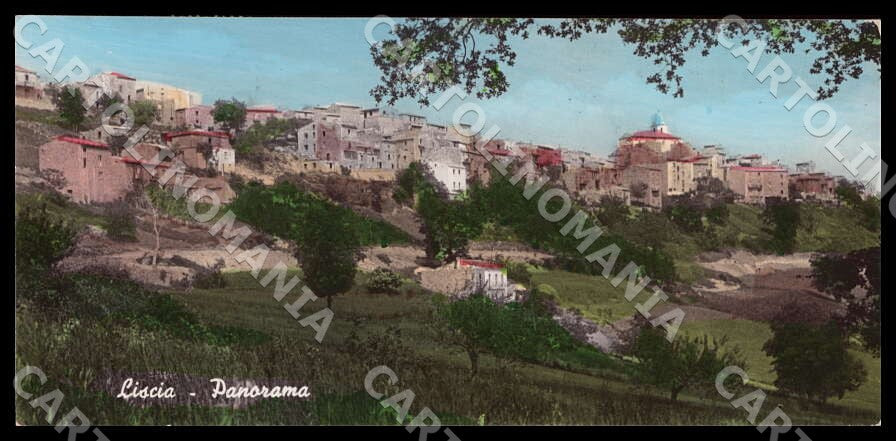 Chieti Liscia Panorama Alterocca Foto cartolina GM1684 – fronte
