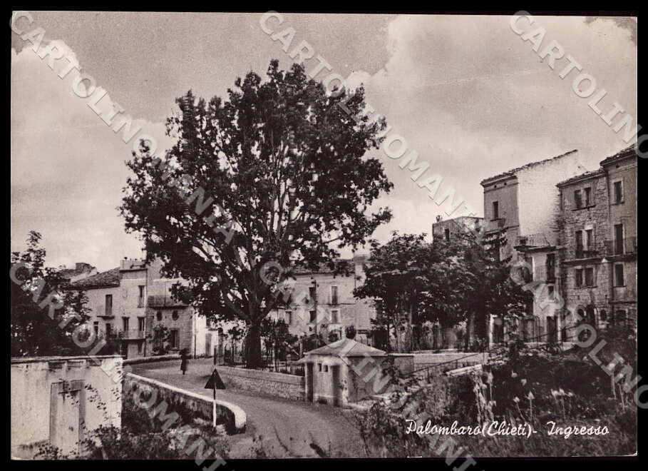 Chieti Palombaro Ingresso FG Foto cartolina GM1720 – fronte