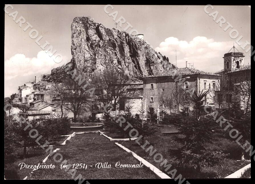 Chieti Pizzoferrato Villa Comunale FG Foto cartolina GM1723 – fronte