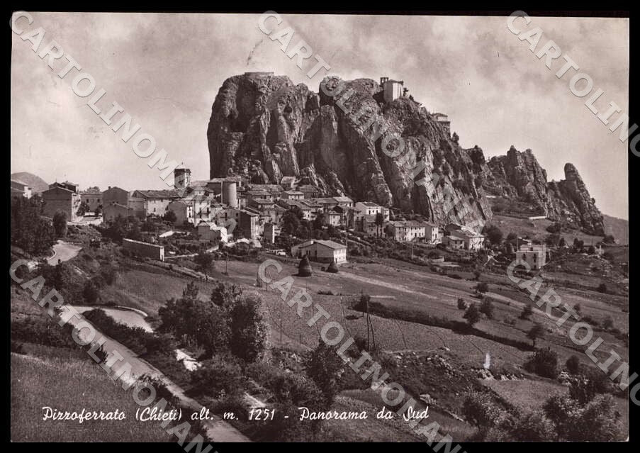 Chieti Pizzoferrato Panorama Sud FG Foto cartolina GM1724 – fronte