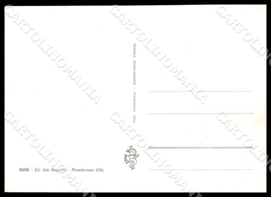Chieti Pizzoferrato Panorama Sud FG Foto cartolina GM1728 – retro