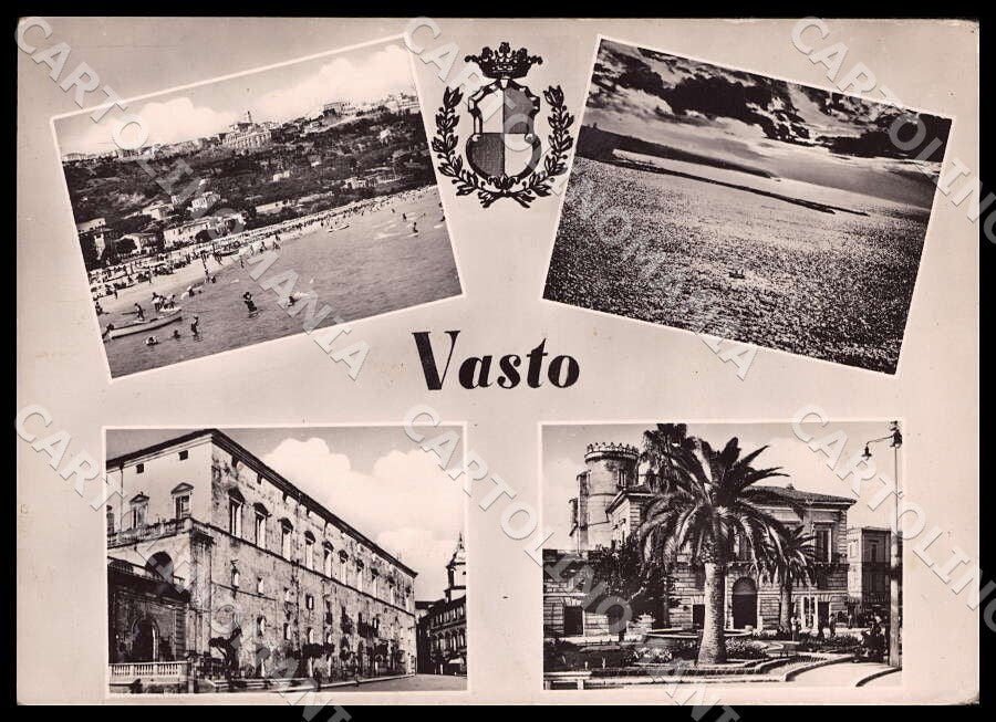 Chieti Vasto PIEGHINE FG Foto cartolina GM1768 – fronte
