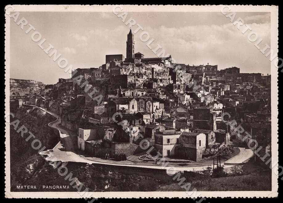 Matera Città Panorama STRAPPINO FG Foto cartolina GM1773 – fronte