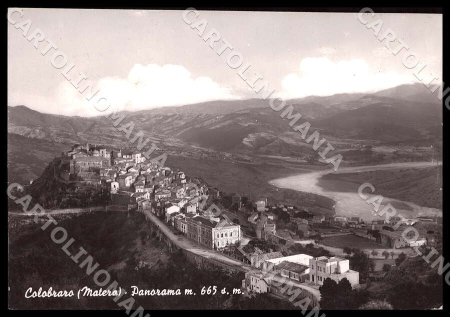 Matera Colobraro Panorama FG Foto cartolina GM1778 – fronte