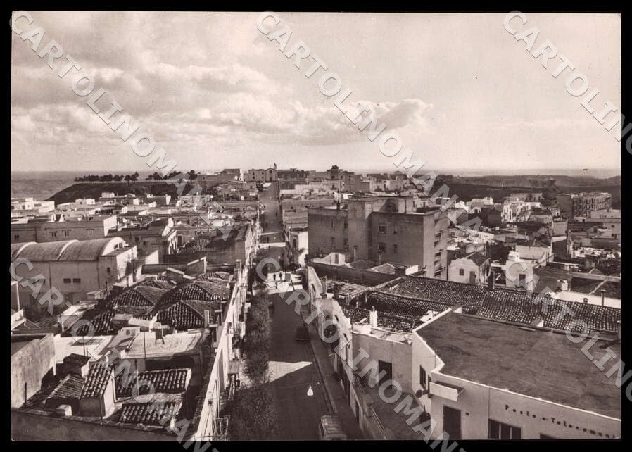 Matera Montescaglioso Panorama Poste FG cartolina GM1797 – fronte