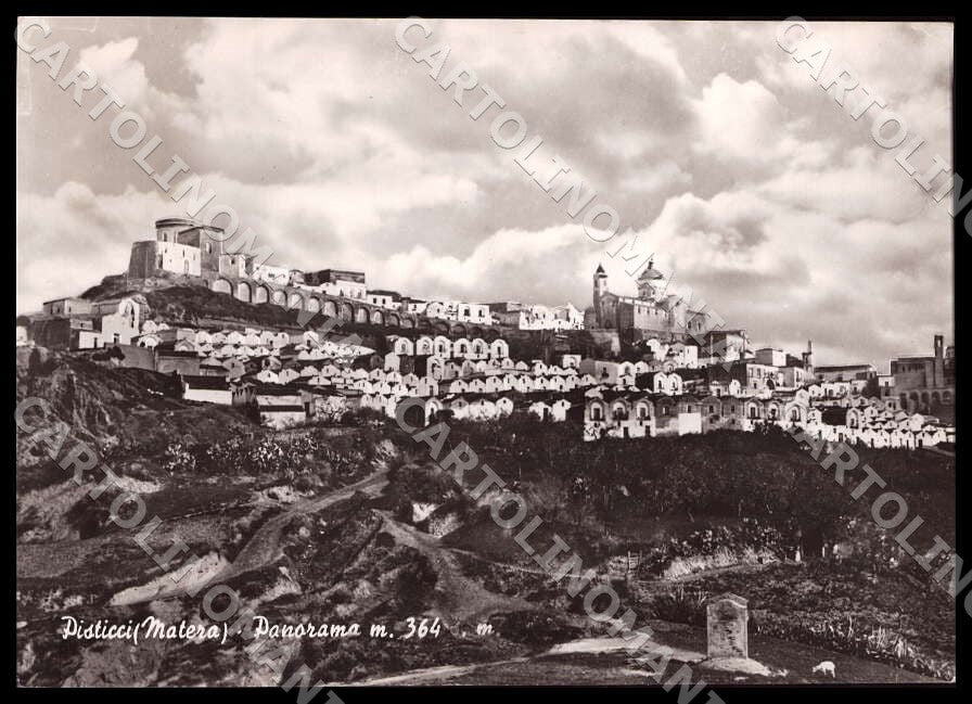 Matera Pisticci Panorama FG Foto cartolina GM1803 – fronte