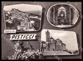 Matera Pisticci Saluti da Rione Loreto Interno Chiesa FG Foto cartolina GM1804 – fronte