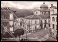 Potenza Rotonda Piazza Vittorio Emanuele PIEGATA FG Foto cartolina GM1853 – fronte