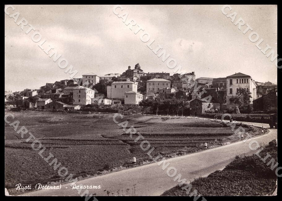 Potenza Ruoti Panorama ABRASA FG Foto cartolina GM1856 – fronte