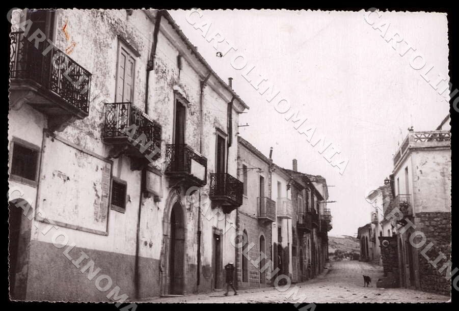 Potenza Rapone Corso Nino Bixio Palazzo Comune FG Foto cartolina GM1858 – fronte