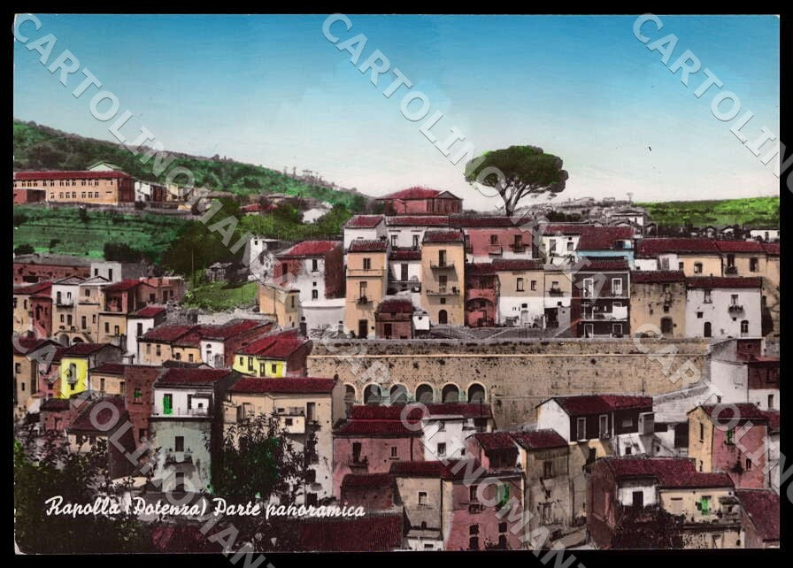Potenza Rapolla Parte panoramica FG Foto cartolina GM1861 – fronte