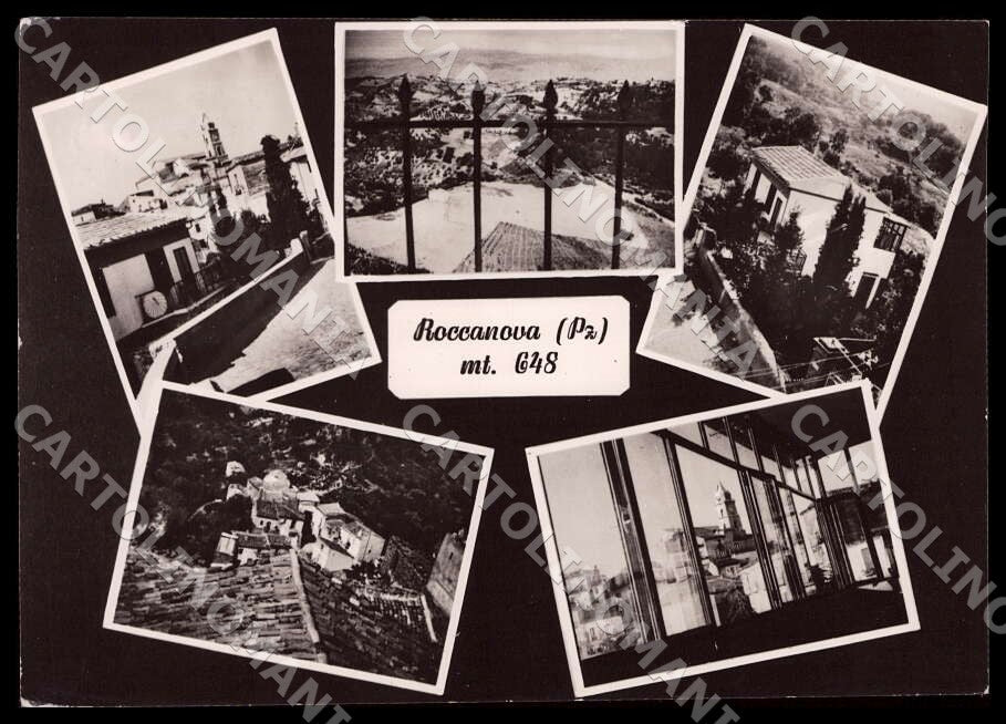Potenza Roccanova FG Foto cartolina GM1864 – fronte