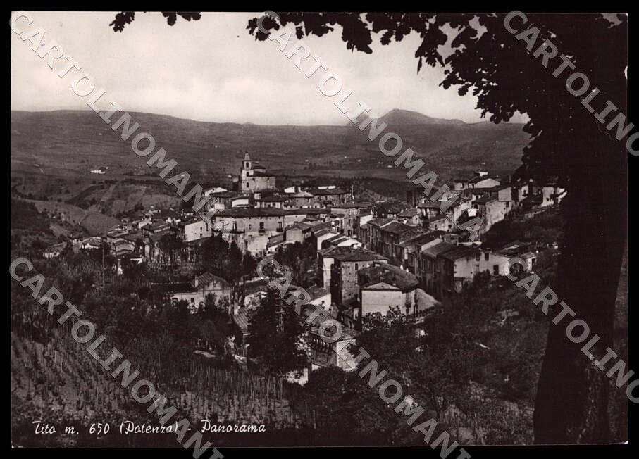Potenza Tito Panorama FG Foto cartolina GM1887 – fronte