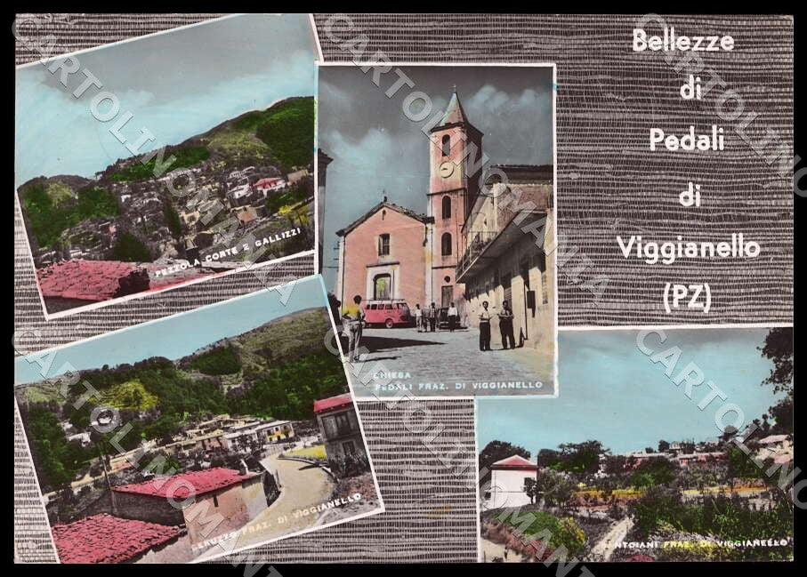 Potenza Viggianello Pedali Pezzola Corte Gallizzi FG Foto cartolina GM1898 – fronte