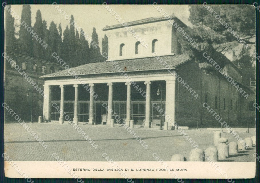 Roma Città San Lorenzo al Verano MACCHIA FG cartolina HB4548 – fronte