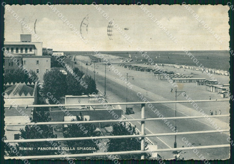 Rimini Città Spiaggia PIEGHINE FG cartolina HB4567 – fronte