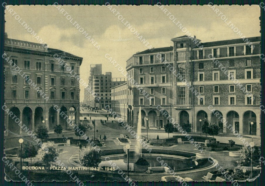 Bologna Città PIEGHE ANGOLINO STRAPPATO FG cartolina HB4571 – fronte