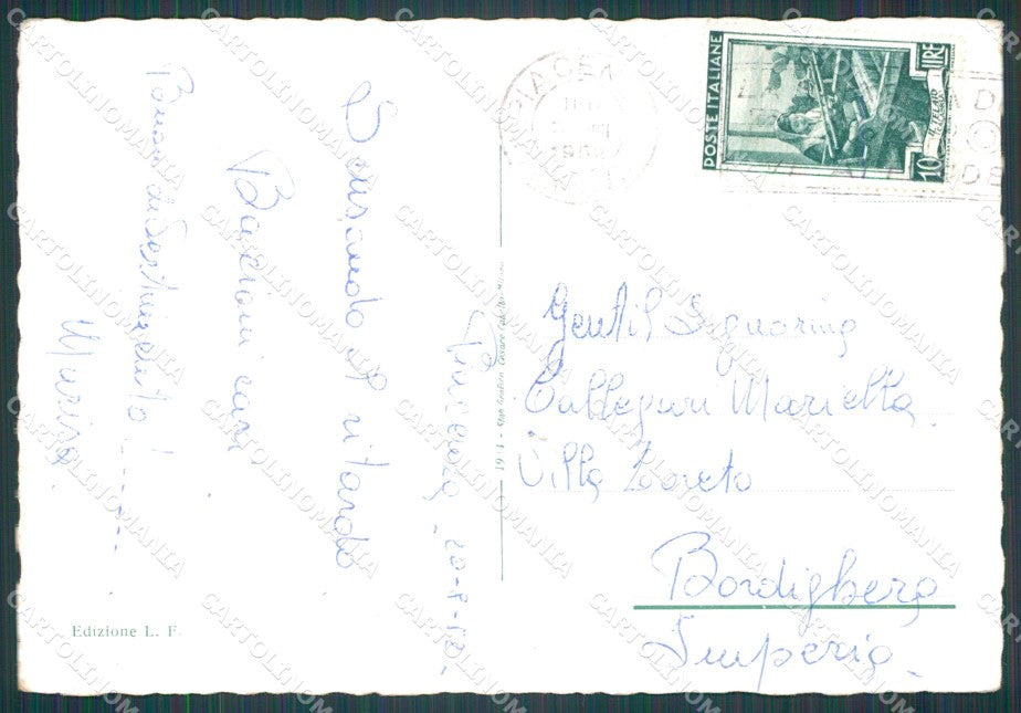 Piacenza Città Basilica FG cartolina HB4575 – retro