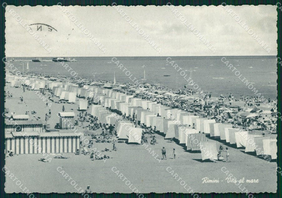 Rimini Città Spiaggia FG cartolina HB4578 – fronte
