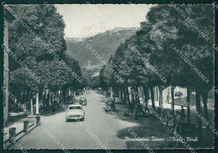 Pistoia Montecatini Terme Auto FG cartolina HB4594 – fronte