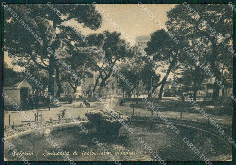 Salerno Città Fontana FG cartolina HB4599 – fronte