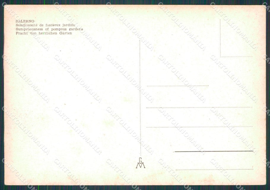 Salerno Città Fontana FG cartolina HB4599 – retro