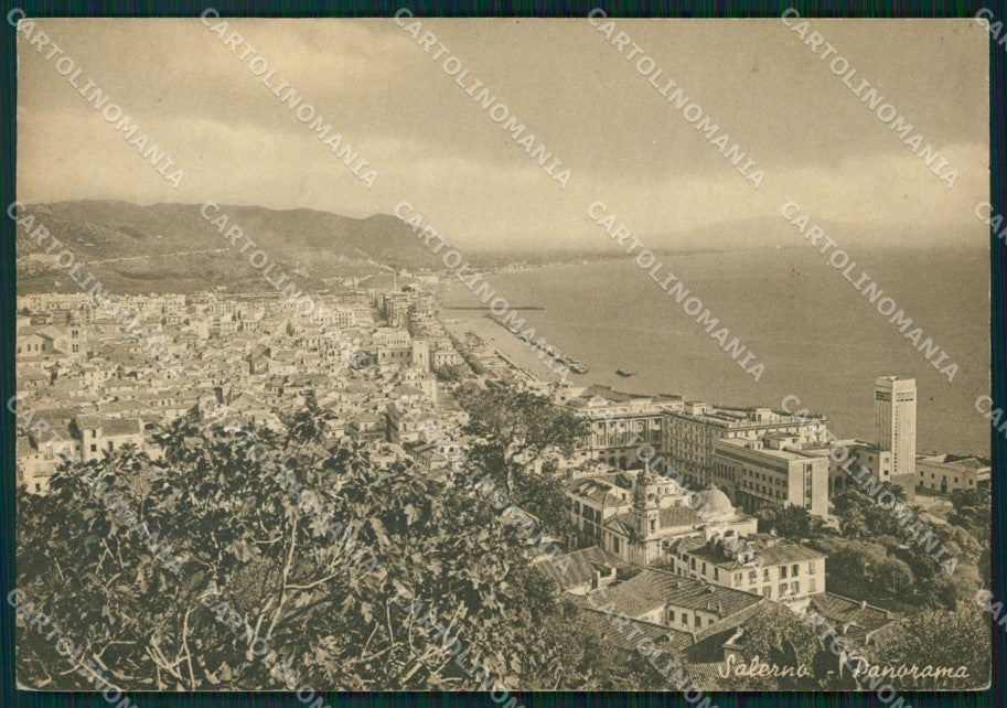 Salerno Città SCOLLATA PIEGA FG cartolina HB4600 – fronte